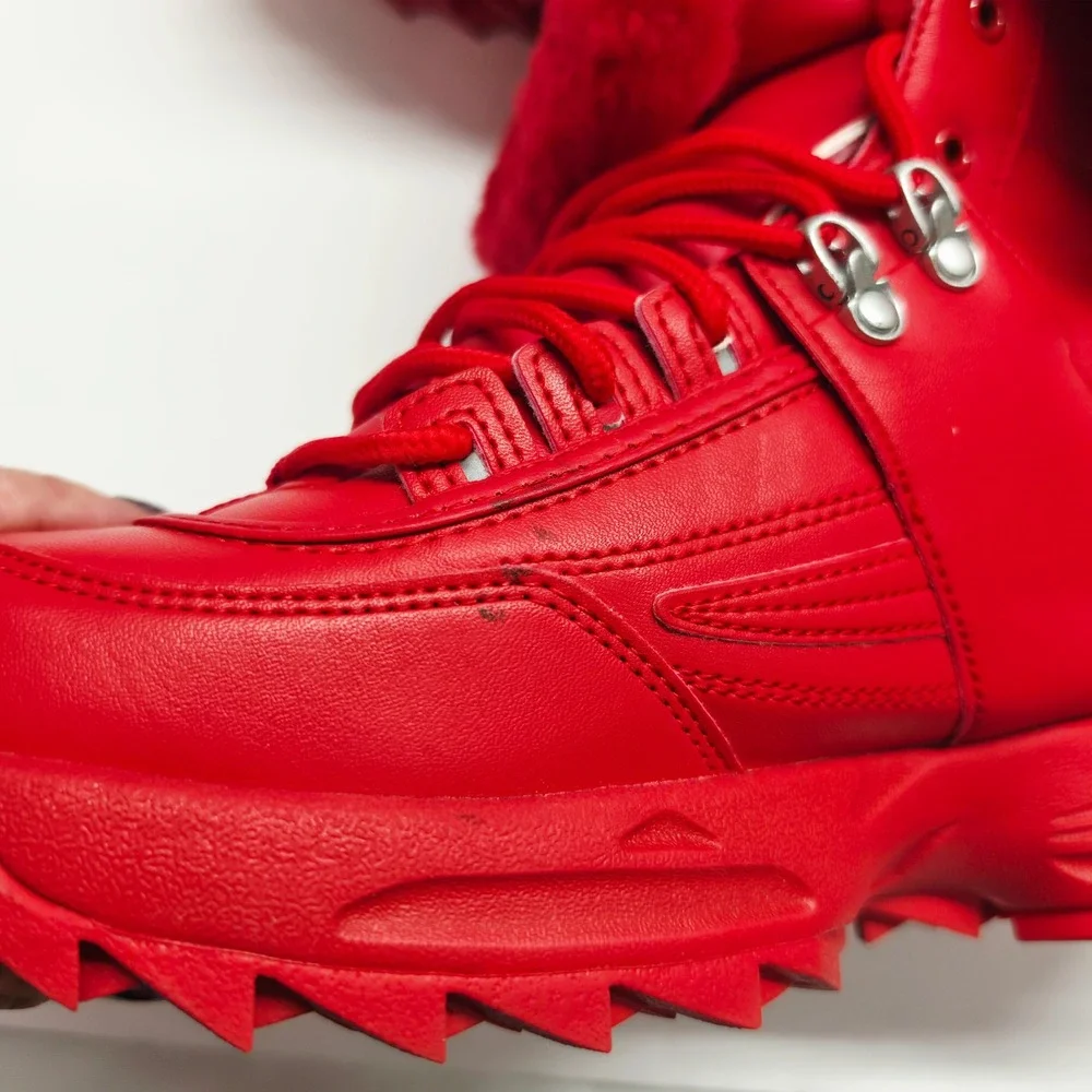 Fila disruptor shearling